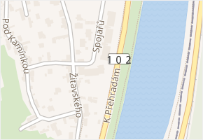 Spojařů v obci Praha - mapa ulice