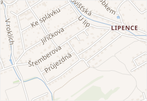 Spojná v obci Praha - mapa ulice