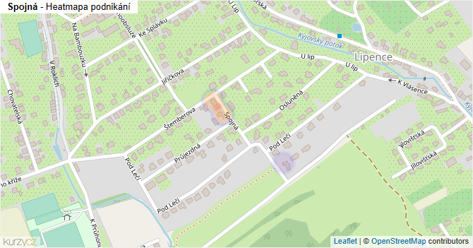 Spojná - mapa podnikání