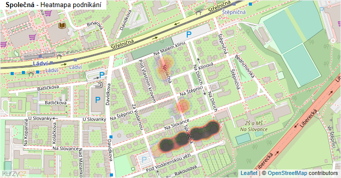 Společná - mapa podnikání
