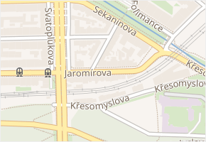 Spytihněvova v obci Praha - mapa ulice