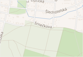 Srnečkova v obci Praha 1 - mapa ulice