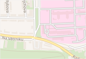 Stamicova v obci Praha - mapa ulice