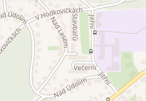 Stavbařů v obci Praha - mapa ulice