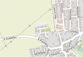 Stinkovská v obci Praha - mapa ulice