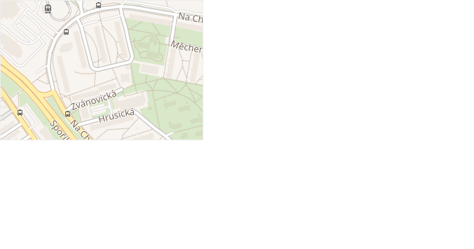 Střimelická v obci Praha - mapa ulice