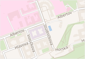 Studničkova v obci Praha - mapa ulice