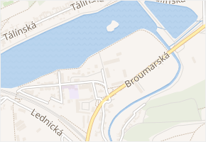 Stupská v obci Praha - mapa ulice