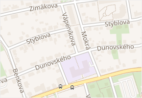 Stýblova v obci Praha 6 - mapa ulice