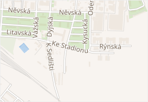 Svratecká v obci Praha 4 - mapa ulice