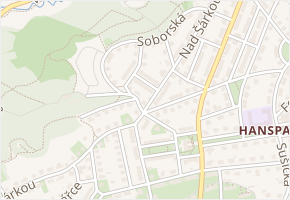 Synkovská v obci Praha - mapa ulice