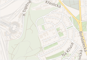 Tachlovická v obci Praha 10 - mapa ulice