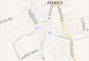 Těšovická v obci Praha 10 - mapa ulice