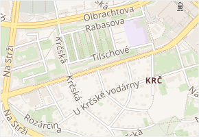 Tilschové v obci Praha - mapa ulice