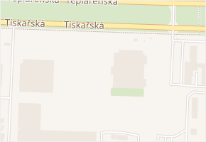 Tiskařská v obci Praha - mapa ulice
