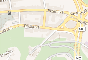 Tomáškova v obci Praha 9 - mapa ulice
