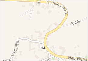 Tuchoměřická v obci Praha - mapa ulice