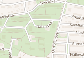 Tulipánová v obci Praha - mapa ulice