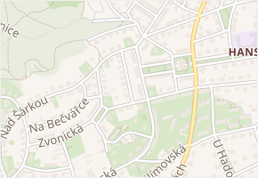 Tylišovská v obci Praha 10 - mapa ulice