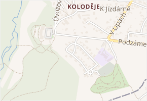 U Floriána v obci Praha - mapa ulice