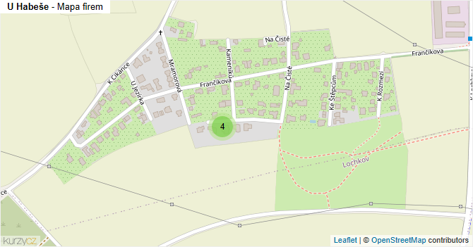U Habeše - mapa firem