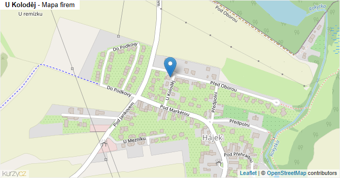 U Koloděj - mapa firem