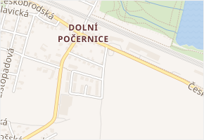 U konečné v obci Praha - mapa ulice