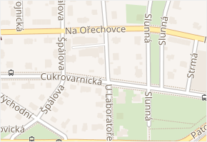 U laboratoře v obci Praha - mapa ulice