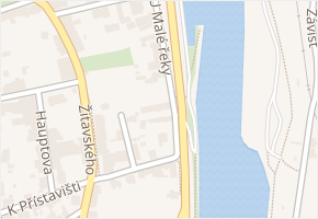 U Malé řeky v obci Praha 7 - mapa ulice