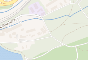 U Michelského lesa v obci Praha - mapa ulice