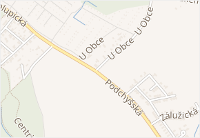 U obce v obci Praha 4 - mapa ulice