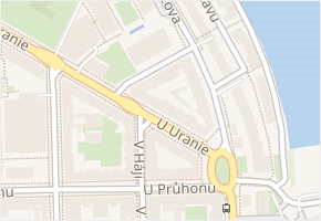 U parního mlýna v obci Praha - mapa ulice