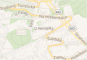 U Plátenice v obci Praha 10 - mapa ulice