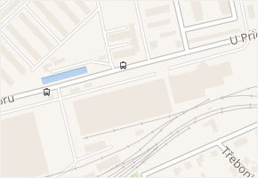 U Prioru v obci Praha - mapa ulice