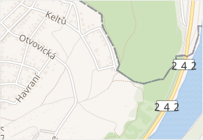 U Roztockého háje v obci Praha - mapa ulice