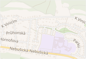 U Šíchů v obci Praha 5 - mapa ulice
