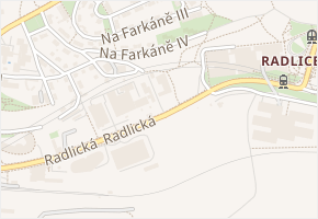 U slévárny v obci Praha - mapa ulice
