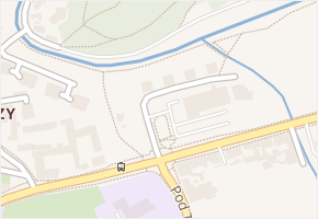 U Smetanky v obci Praha - mapa ulice