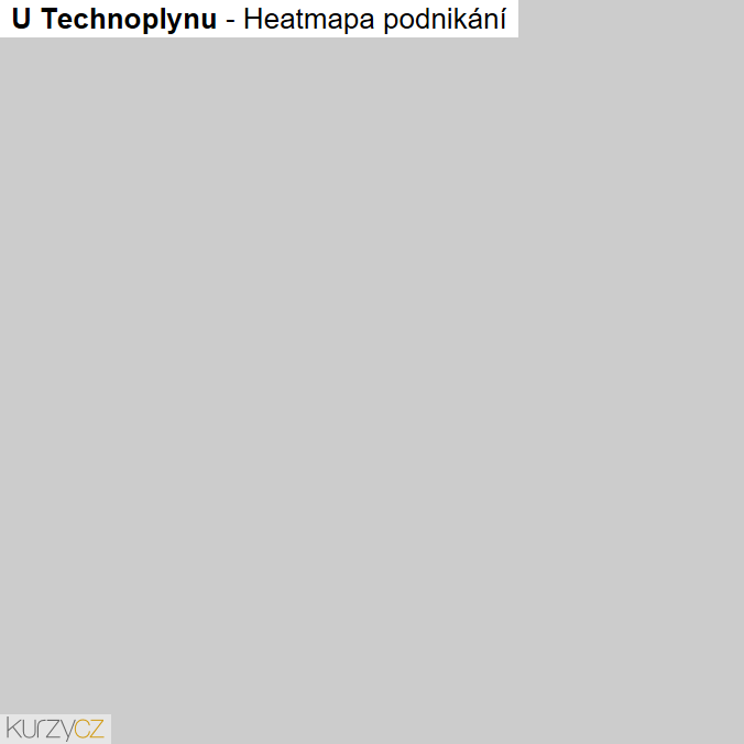 Mapa U Technoplynu - Firmy v ulici.