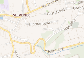 U Trpce v obci Praha - mapa ulice