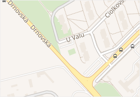U valu v obci Praha - mapa ulice