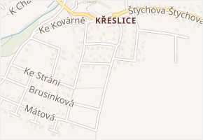 U Vlasačky v obci Praha - mapa ulice