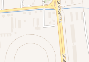 U závodiště v obci Praha 1 - mapa ulice