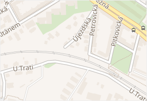 Újezdská v obci Praha - mapa ulice