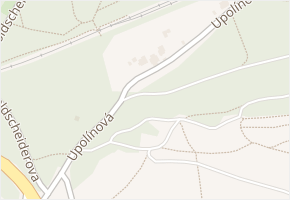 Upolínová v obci Praha - mapa ulice