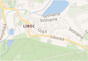 V domcích v obci Praha 13 - mapa ulice