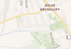 V planinách v obci Praha 3 - mapa ulice