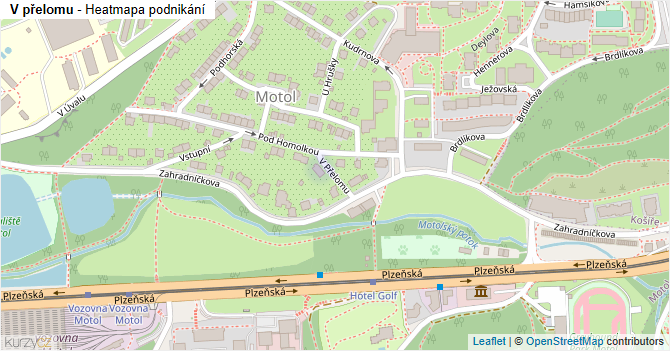 V přelomu - mapa podnikání