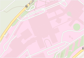 V úvalu v obci Praha 7 - mapa ulice