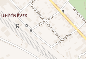 Vačkářova v obci Praha - mapa ulice